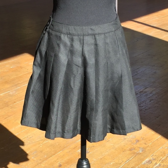 None Dresses & Skirts - Black pleated/tennis miniskirt